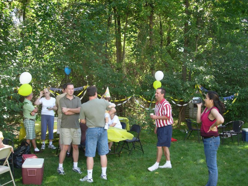 Tyler's First Birthday Party, September 1, 2007