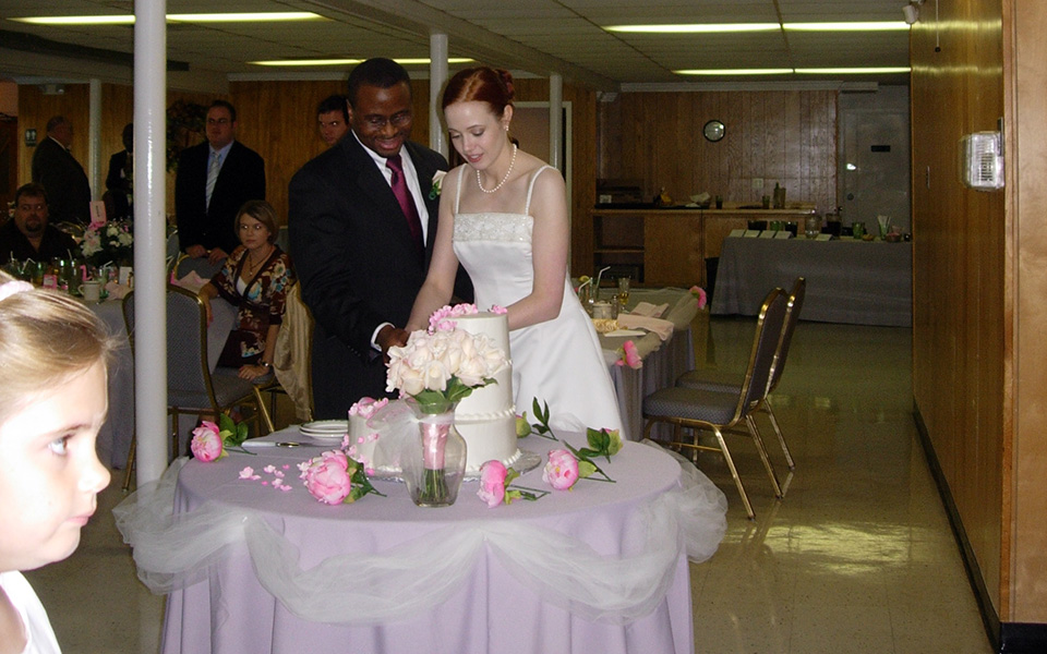 Tim and Sarah's wedding, October 11, 2008