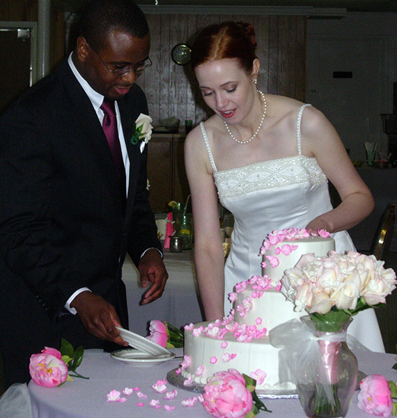 Tim and Sarah's wedding, October 11, 2008