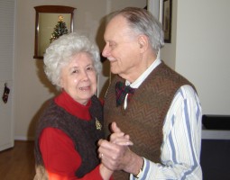 My grandparents dancing