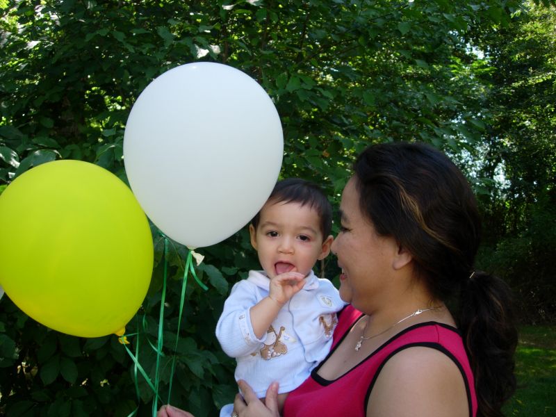 Tyler's First Birthday Party, September 1, 2007