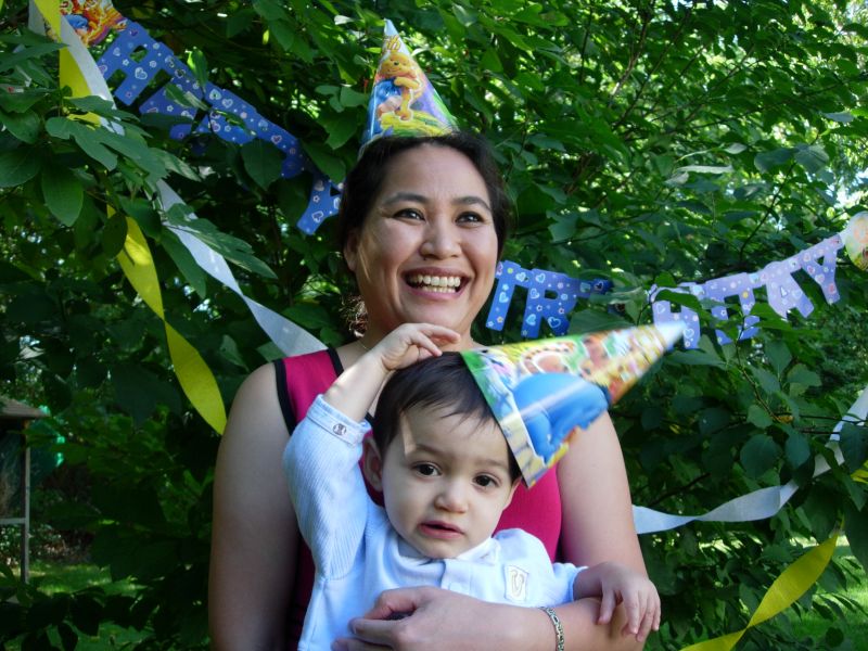 Tyler's First Birthday Party, September 1, 2007