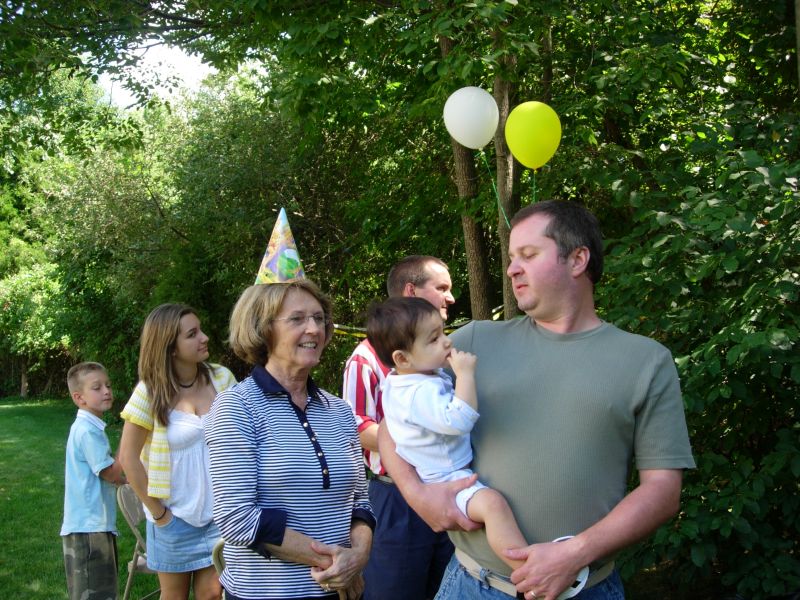 Tyler's First Birthday Party, September 1, 2007