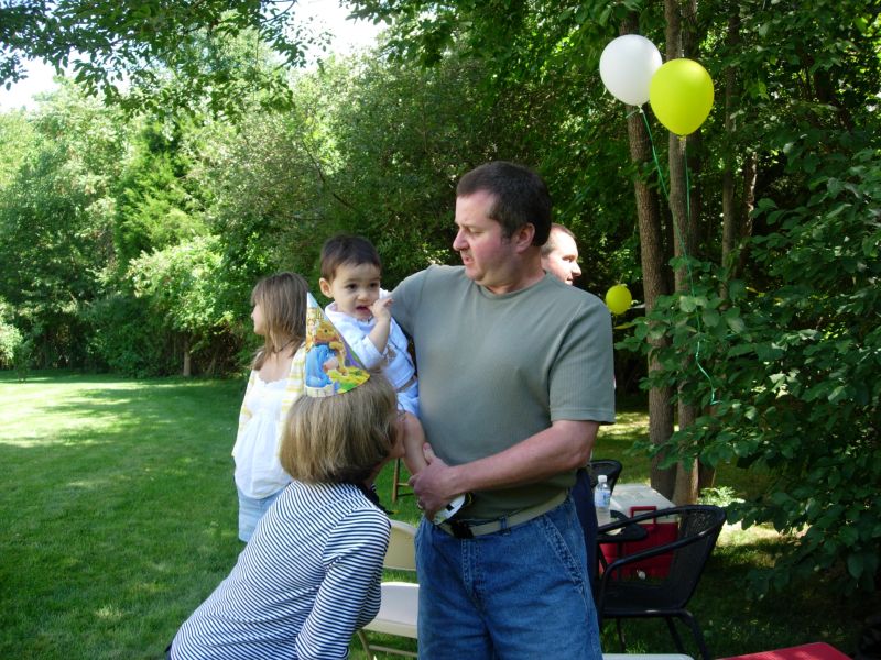 Tyler's First Birthday Party, September 1, 2007