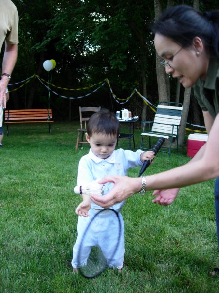 Tyler's First Birthday Party, September 1, 2007