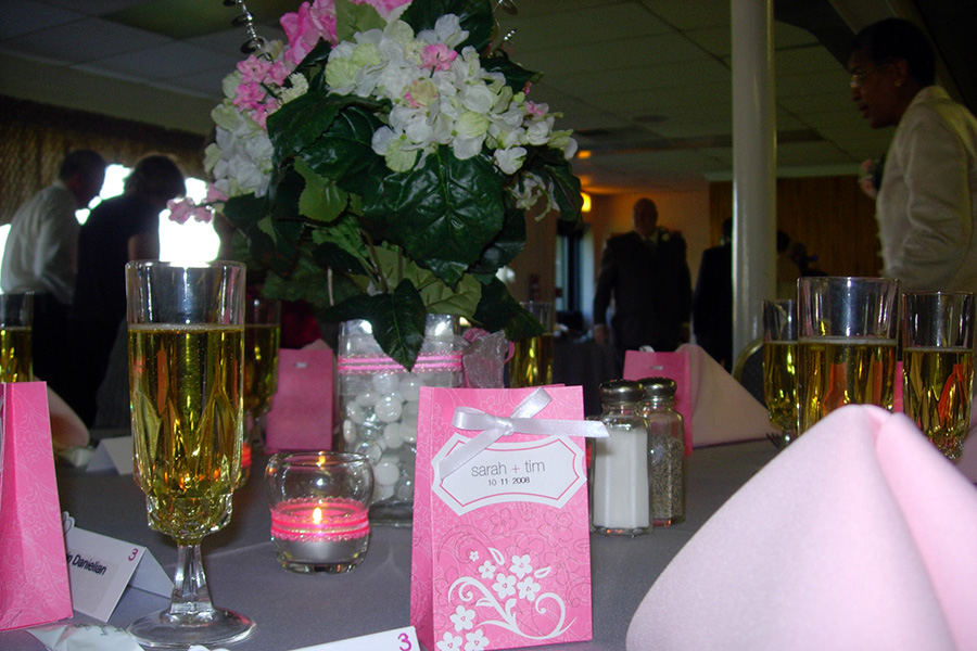 Tim and Sarah's wedding, October 11, 2008