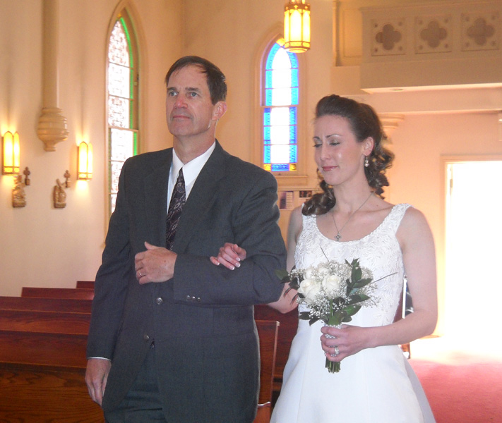 Bill and Emily's wedding: 20 February 2010