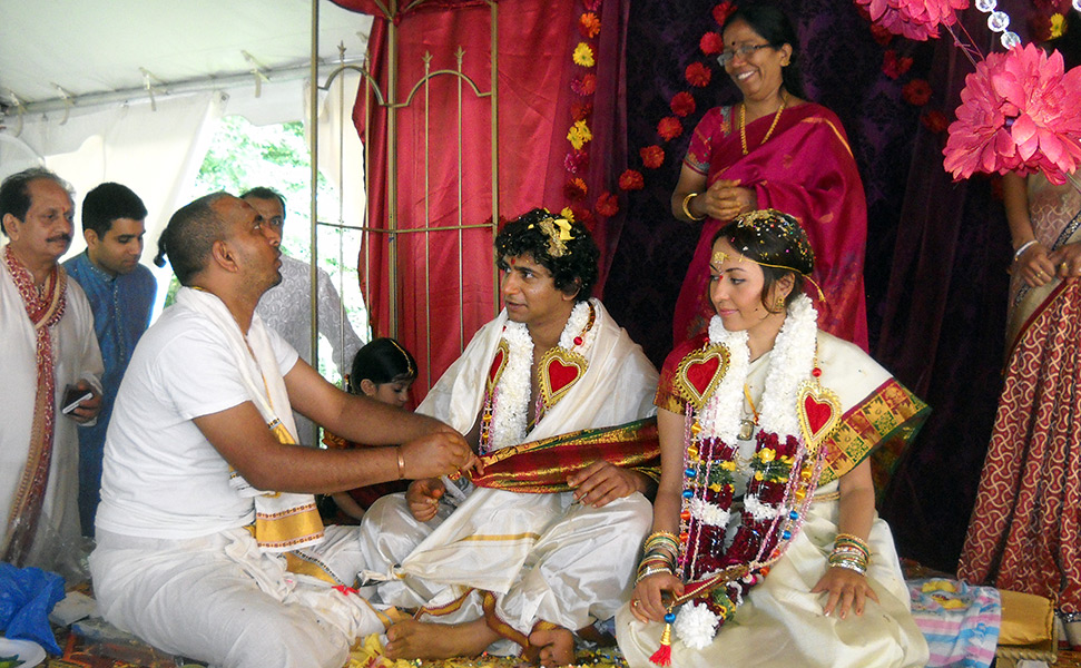 Indrani and Laxman's wedding: June 2012