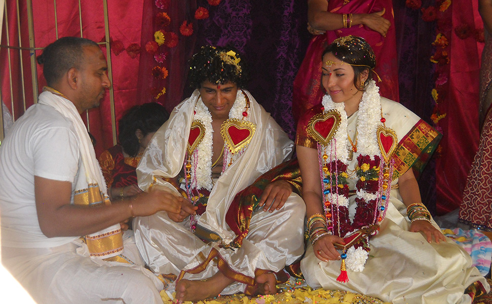 Indrani and Laxman's wedding: June 2012