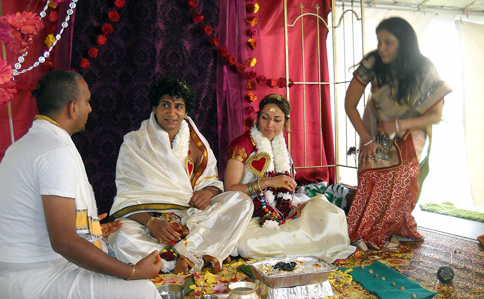 Indrani and Laxman's wedding: June 2012