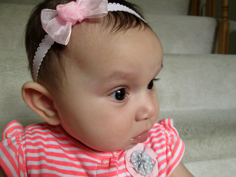 Tanya at five months